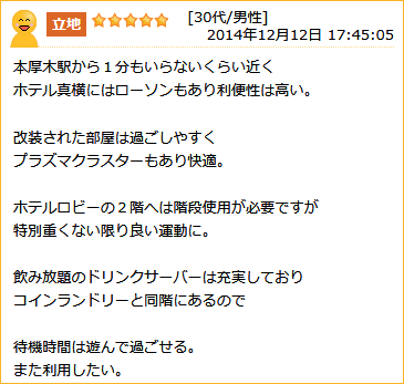 クチコミ・立地